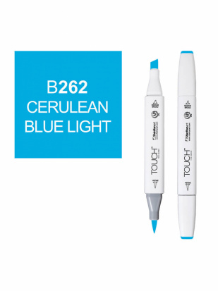 Маркер "Touch Brush" 262 лазурный голубой B262